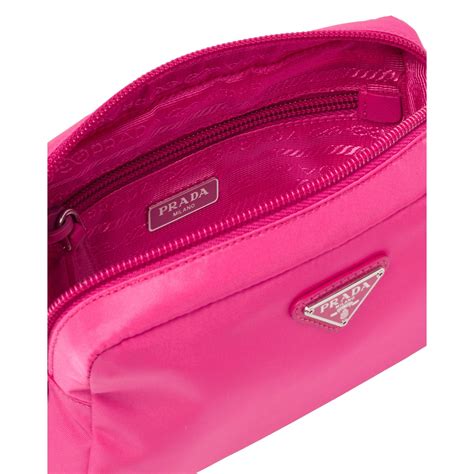 prada small cosmetic pouch|Prada fabric cosmetic pouch.